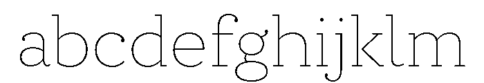 Alight Slab Extra Light FONT