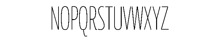 Allotrope Variable Regular Font UPPERCASE