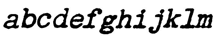 Allotropic Medium Italic FONT