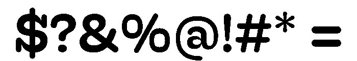 Allotropic Medium Font OTHER CHARS
