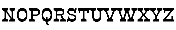 Allotropic Semibold Font UPPERCASE