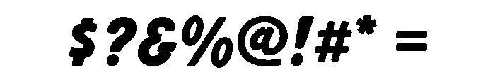 Alphabet Soup Extra Bold Font OTHER CHARS