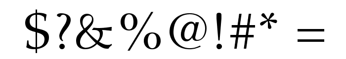 AldusLTStd-Roman Font OTHER CHARS