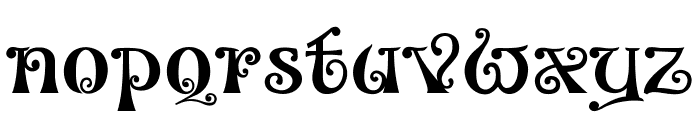 Alistair Font LOWERCASE