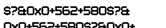 Alloy Semi Bold Font OTHER CHARS