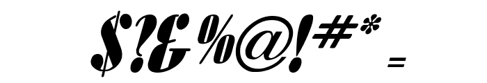 Aloe Italic Font OTHER CHARS