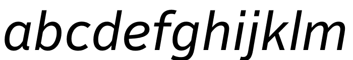 Alright Normal Regular Italic Font LOWERCASE