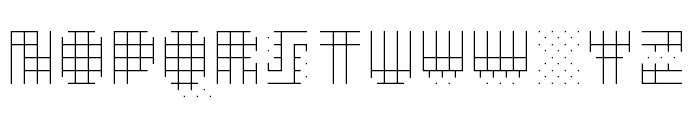 Alterego Thin Font UPPERCASE