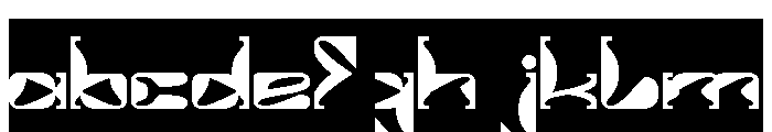 ALIEN UFO-Inverse FONT
