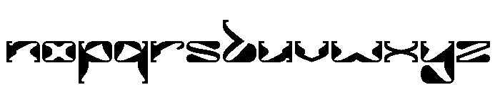 ALIEN UFO-Light Font LOWERCASE