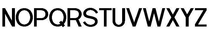ALREVO-Regular Font UPPERCASE