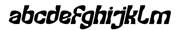 ALTERNATIVE FUTURE Bold Italic FONT