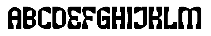 ALTERNATIVE FUTURE Bold Font UPPERCASE