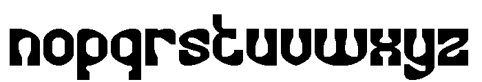 ALTERNATIVE FUTURE Bold Font LOWERCASE