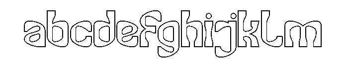 ALTERNATIVE FUTURE-Hollow FONT