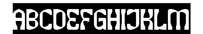ALTERNATIVE FUTURE-Inverse Font UPPERCASE