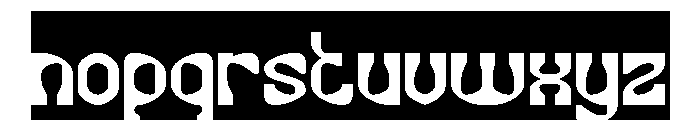 ALTERNATIVE FUTURE-Inverse Font LOWERCASE
