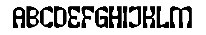 ALTERNATIVE FUTURE Font UPPERCASE