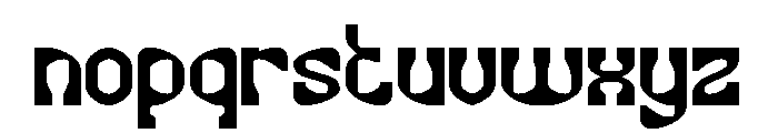 ALTERNATIVE FUTURE Font LOWERCASE