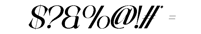 ALTUREA-Regular Font OTHER CHARS