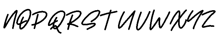 Al Khawid Font UPPERCASE