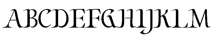 Al Maryah Font UPPERCASE