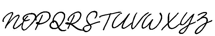 Alacati Font UPPERCASE