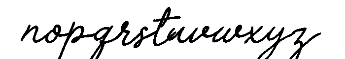 Alacati Font LOWERCASE
