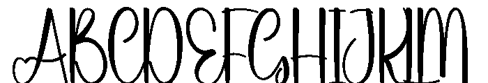 Alacrity Font UPPERCASE