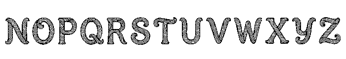 Alamo Regular Font UPPERCASE