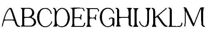 Alani Font UPPERCASE