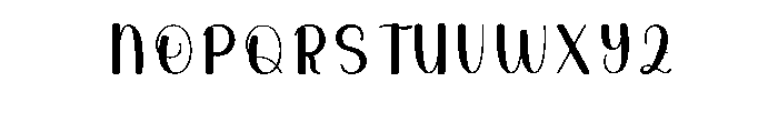 Alanta Handmade Font UPPERCASE