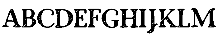 Alara Font UPPERCASE