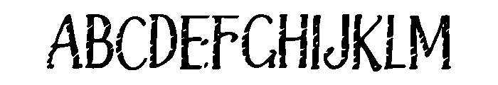 Alastiana Font UPPERCASE