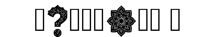 Alaus Regular Font OTHER CHARS