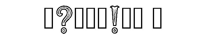 Albatross Regular Font OTHER CHARS
