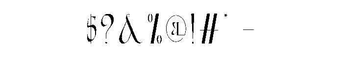 Albert Storm Font OTHER CHARS