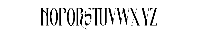 Albert Storm Font UPPERCASE