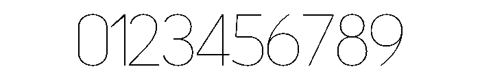 Albertine Thin Font OTHER CHARS