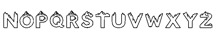 Alced Regular Font UPPERCASE