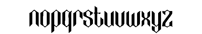 Alchemora Font LOWERCASE