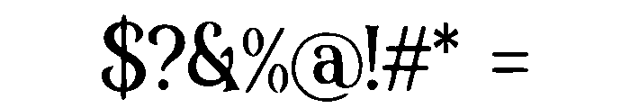 Alchemy_Alt Font OTHER CHARS