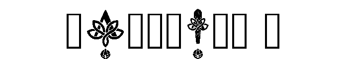 Alcmene Regular Font OTHER CHARS