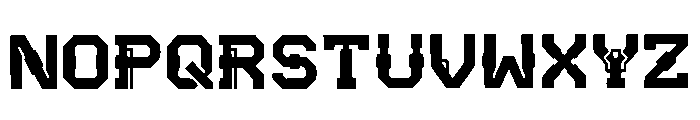 Alden Regular Font UPPERCASE