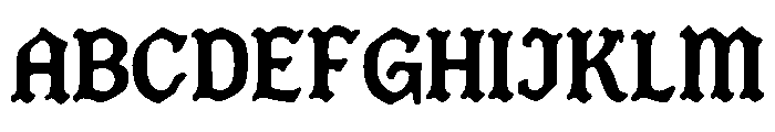 Alderwyck Font UPPERCASE