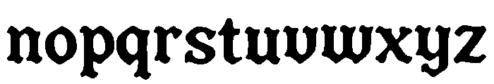 Alderwyck Font LOWERCASE