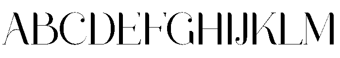 Aldiner Font UPPERCASE