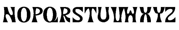 Aldo Regular Font UPPERCASE