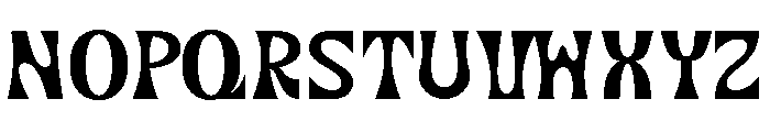 Aldo Regular Font LOWERCASE