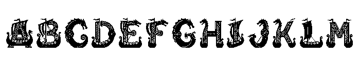 Aldren Regular Font UPPERCASE